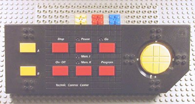 Electric Technic Control Centre with Yellow and Red Buttons (2840c01)