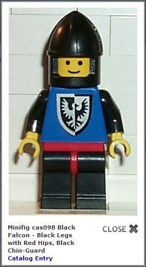 Screenshot of Bricklink minifig